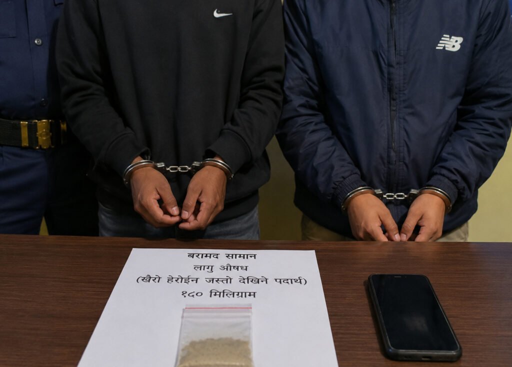 गोदावरीबाट लागू औषध सहित दुई जना पक्राउ