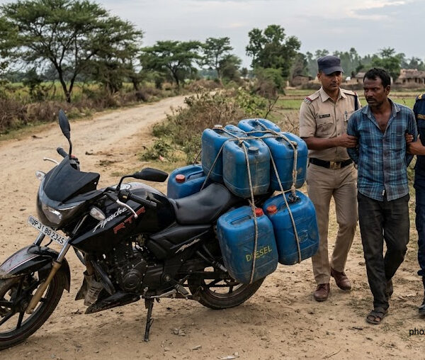 धनगढीबाट भन्सार छलिको डिजेलसहित भारतीय नागरिक पक्राउ