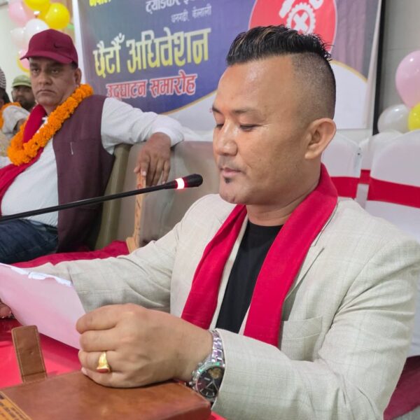 ट्याकंर इकाई कमिटीको अध्यक्षमा पुनः गुरुङ चयन