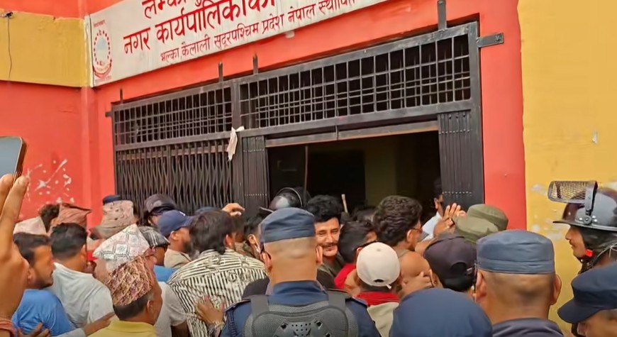 लम्कीचुहा नगरपालिकामा तालाबन्दी