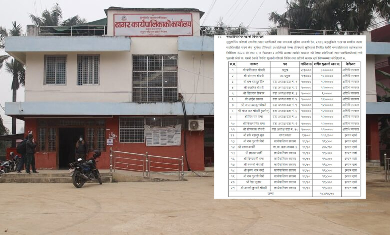 बेलौरीमा प्रदेश ऐन विपरित जनप्रतिनिधिले लगे साढे&hellip;