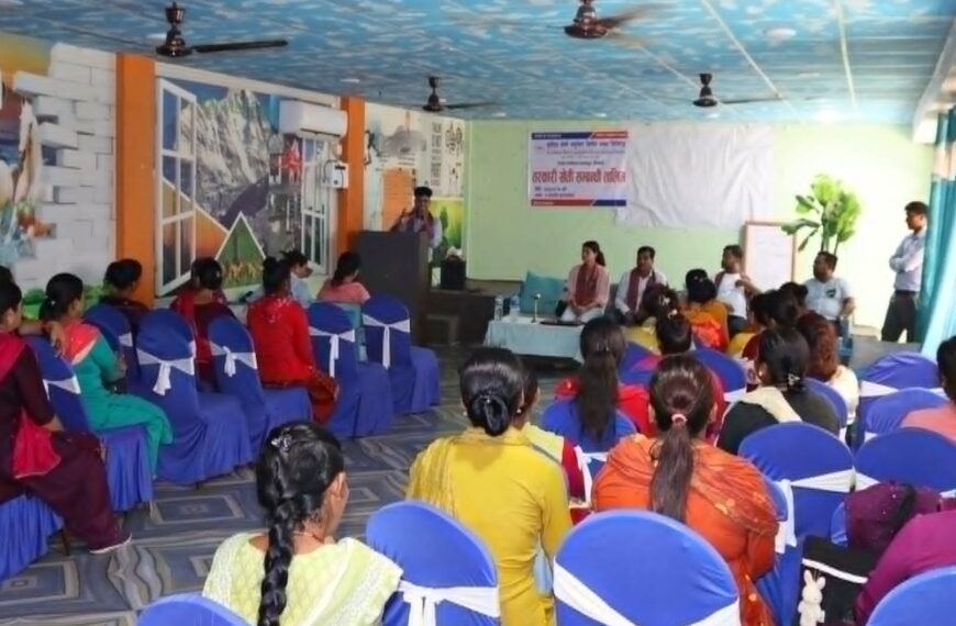 अत्तरियामा एक दिने तरकारी खेती सम्बन्धी तालिम सञ्चालन