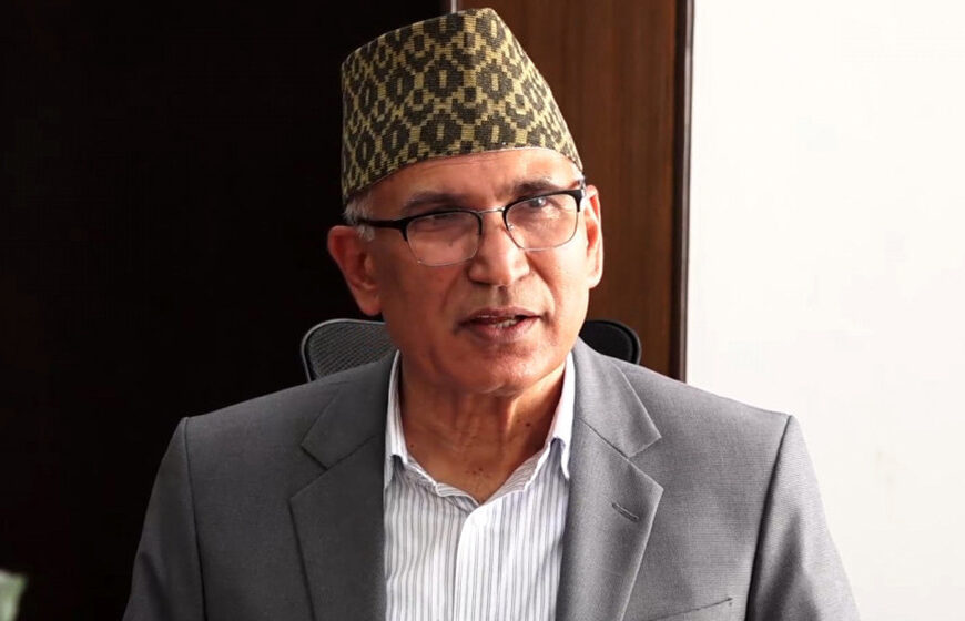 एमाले उपाध्यक्ष विष्णु पौडेल पक्राउ