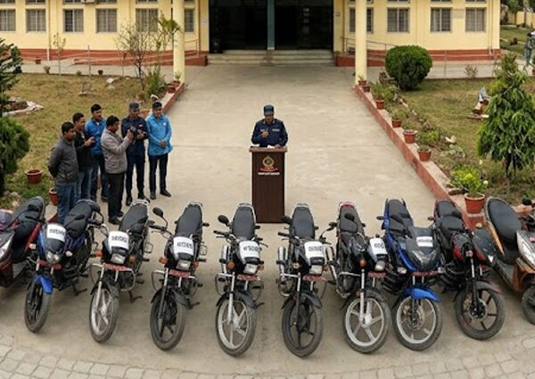 कैलालीमा १७ लाखका मोटरसाइकल बरामद