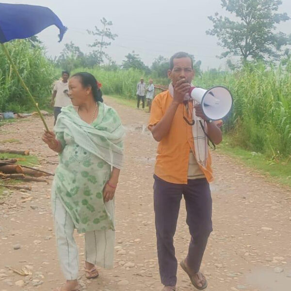 बाढीबाट बच्चे उपायसम्बन्धी कृत्रिम नमूना अभ्यास
