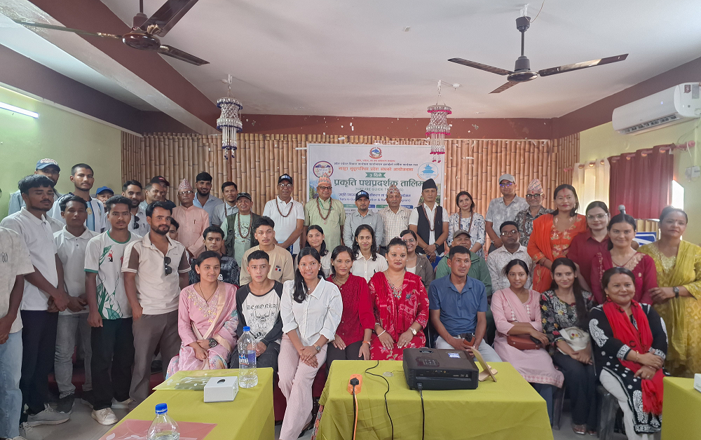सुदूरपश्चिममा पर्यटन प्रवर्द्धनका लागि प्रकृति पथप्रदर्शक तालिम&hellip;