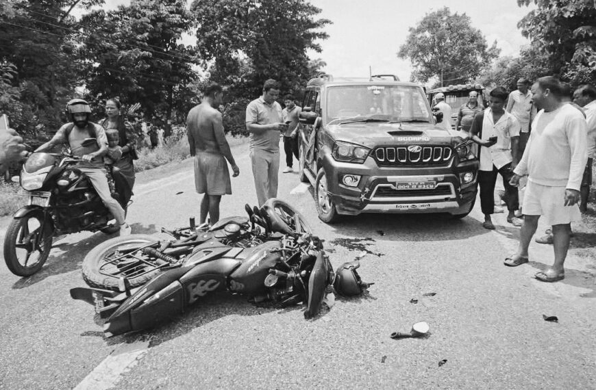 कञ्चनपुरको कृष्णपुरमा भएको सडक दुर्घटनामा एक जनाको मृत्यु