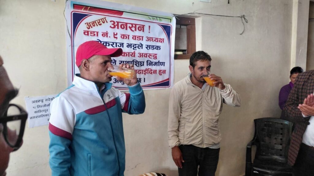 मेलौलीमा सडक निर्माण कार्य अघि बढाउने सहमति&hellip;