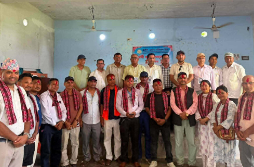 बेलौरी उद्योग वाणिज्य संघको अध्यक्षमा पन्त सर्वसम्मत