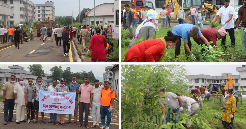 सहिद दशरथ चन्द स्वास्थ विज्ञान विश्वविद्यालय परिसरमा&hellip;