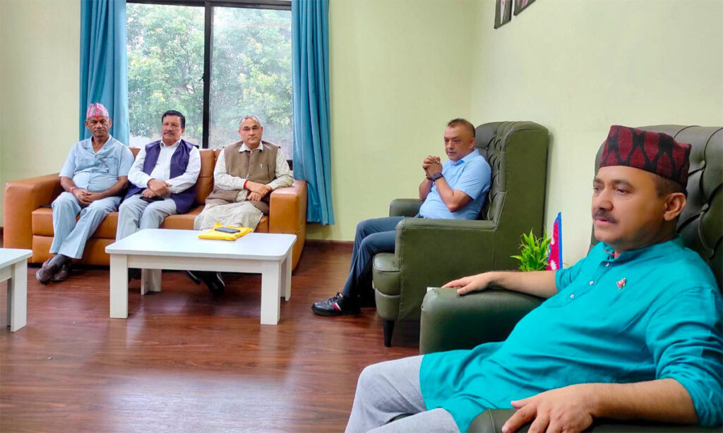 बजेट विवादका चर्किएपछि मुख्यमन्त्री शाह काठमाण्डौंमा