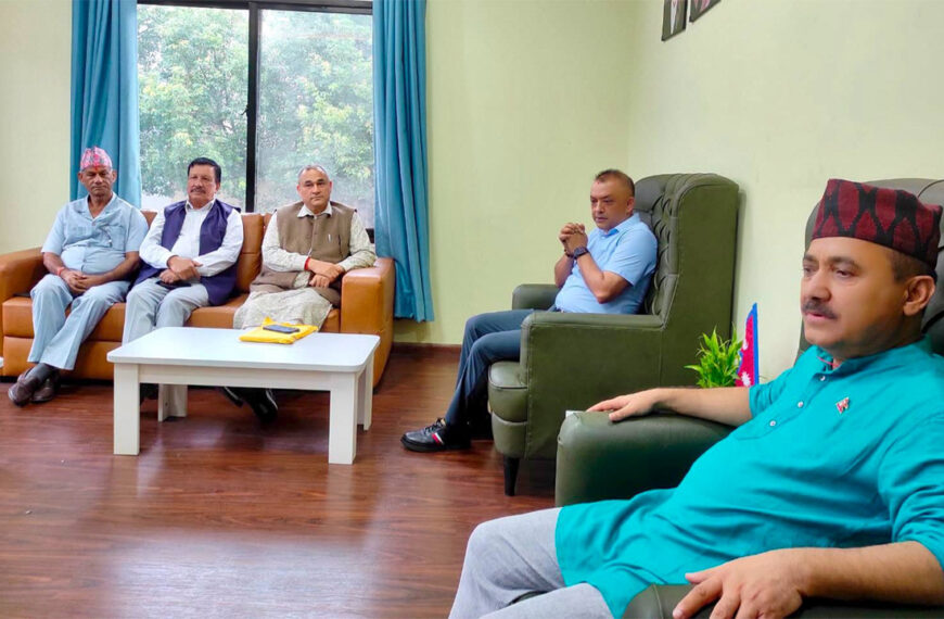 बजेट विवादका चर्किएपछि मुख्यमन्त्री शाह काठमाण्डौंमा