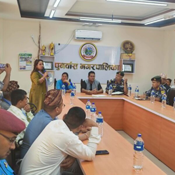 कञ्चनपुरमा सशस्त्र प्रहरी र सीमावासी नागरिकहरूबीच अन्तरक्रिया