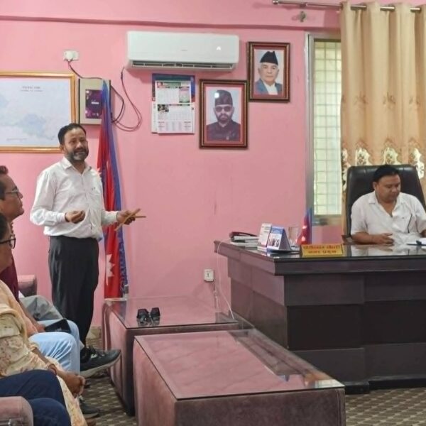 असारको अन्तिममा रास्वपा नगरसमितीले बेलौरी नगरपालिकालाई बुझायो १२ बुँदे मागपत्र