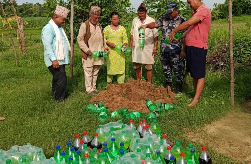 बेलौरी, पुर्नवासबाट २ दिनमै साढे ४ लाखका अवैध समान बरामद