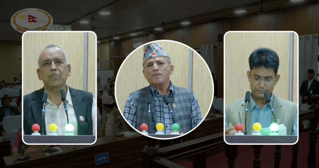 सुदूरपश्चिमको बजेटमाथिको छलफलमा चर्को विरोध