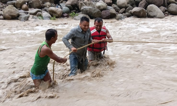 गोदावरी नदीबाट एक जनाको उद्धार