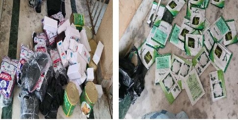 कञ्चनपुरमा १ लाख ६७ हजार बराबरका भन्सार छलीका सामान बरामद