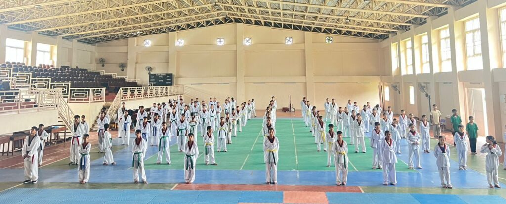 अत्तरियामा पहिलो पटक १०५ तेक्वान्दो खेलाडीको सामुहिक&hellip;