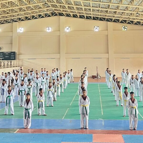 अत्तरियामा पहिलो पटक १०५ तेक्वान्दो खेलाडीको सामुहिक जुनियर ग्रेडिङ सम्पन्न