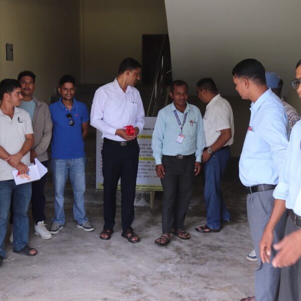 कृष्णपुरमा सञ्चालित बालबालिका लक्षित परियोजनाको अनुगमन