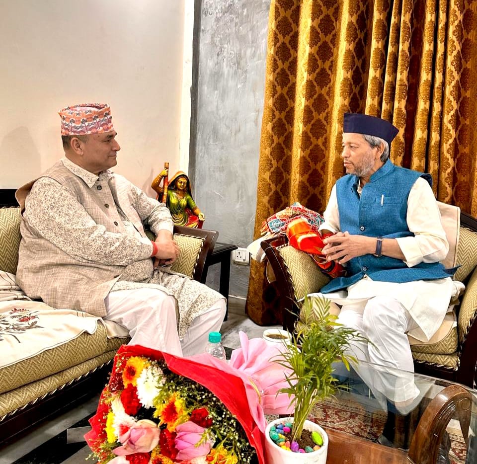 भारत र नेपालका पूर्वमुख्यमन्त्रीबीच भेट, रसुवा बाढीबारे&hellip;