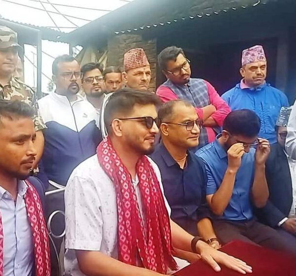 देउवाको घर जाने अलपत्र सडकको मन्त्री लम्सालले गरे अवलोकन