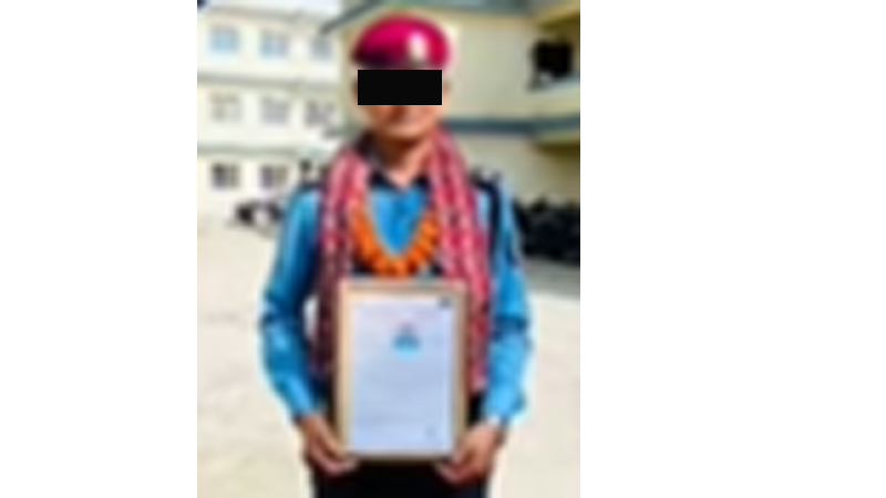 उत्कृष्ट घोषित भएका प्रहरी युवतीसहित होटेलबाट पक्राउ
