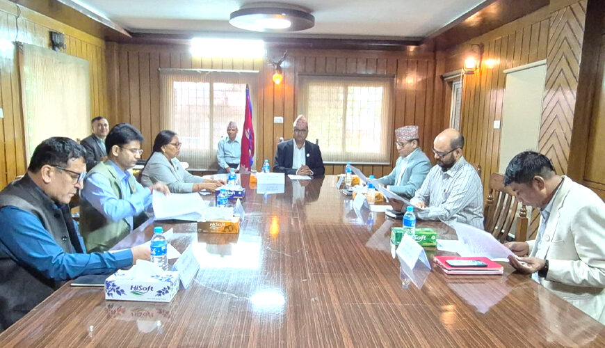 बजेट निर्माण प्रक्रिया अगाडि बढाउने सुदूरपश्चिम सरकारको निर्णय