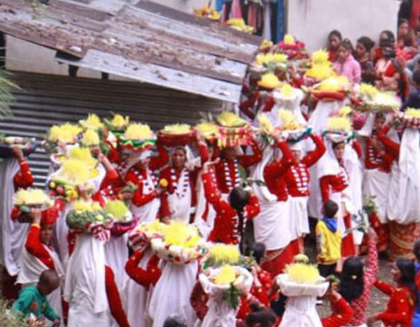 वर्षाका कारण बाजुरामा लाग्ने अनन्ते मेला प्रभावित
