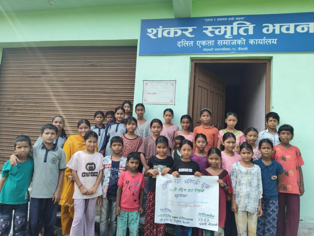 ओलानीका २ बाल क्लबद्वारा भोटेकोशी बाढी प्रभावित&hellip;