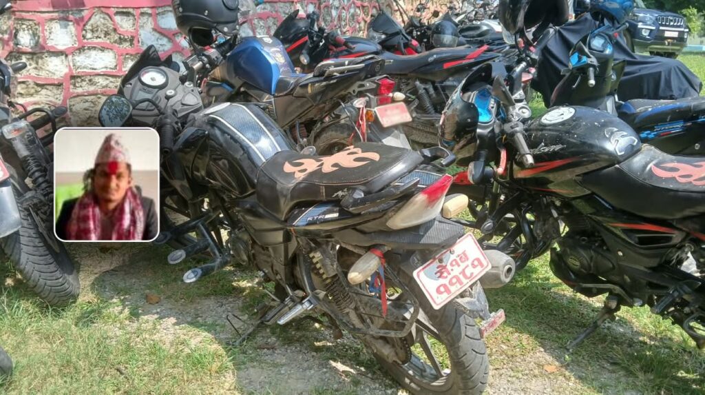 वडाध्यक्षले फिर्ता लगे गोदावरीको जुवाखालमा भेटिएको मोटरसाइकल