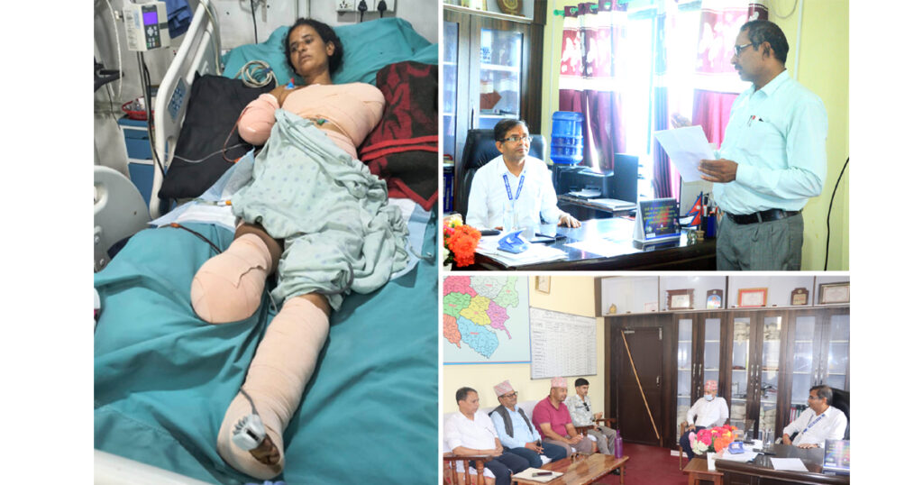 करेन्ट लागेर गम्भीर घाइते भएकी लम्कीकी विमलाका&hellip;