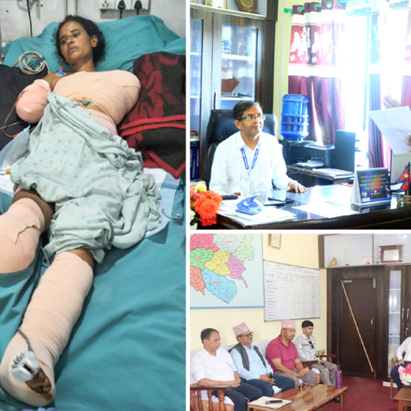 करेन्ट लागेर गम्भीर घाइते भएकी लम्कीकी विमलाका आफन्तद्वारा उपचार खर्च र क्षतिपूर्ति दिन माग
