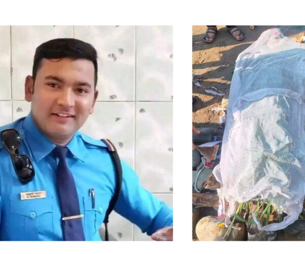 बाढीमा बेपत्ता सहायक हवल्दार महराको कुशको शव बनाएर गोदावरीमा अन्त्येष्टि