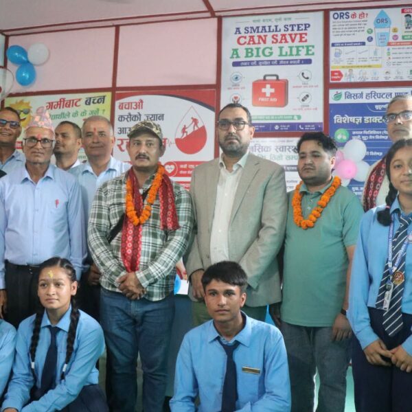 पञ्चोदयमा निसर्गले स्थापना गर्‍यो प्राथमिक उपचार कक्ष