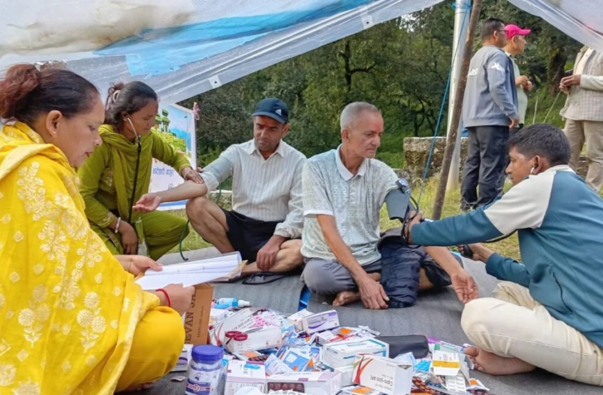 बडीमालिका स्वास्थ्य शिविरबाट ९ सय तीर्थयात्री लाभान्वित