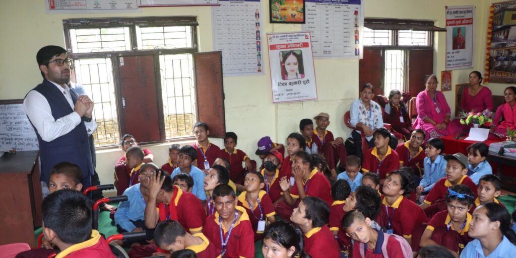 सुप समावेशी विद्यालयमा मानव अधिकार सम्बन्धी अभिमुखीकरण&hellip;