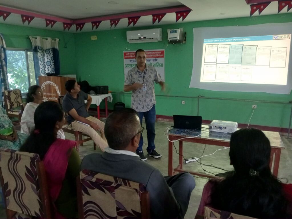 बाढीको बिपद जोखिम न्यूनीकरणका लागि जोशीपुरमा आत्मसुरक्षा&hellip;