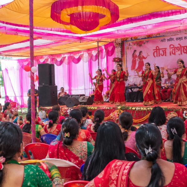 तिजका कार्यक्रममा छ्यापछ्याप्ती अवैध टेन्टको प्रयोग, व्यवसायीको आपत्ति