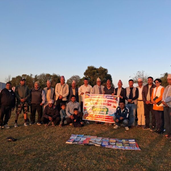 मेलौलीमा साहित्यिक भेटघाट तथा शुभकामना आदानप्रदान कार्यक्रम सम्पन्न