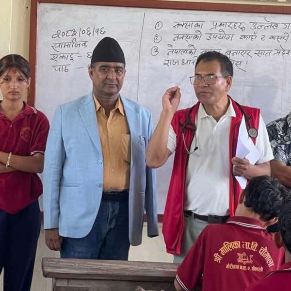 गौरीगङ्गाका तीन विद्यालयमा २३ विद्यार्थीमा मुटुसम्बन्धी समस्या पहिचान
