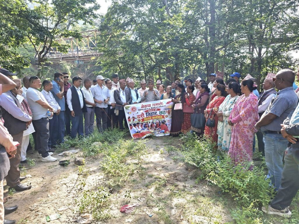 एमाले कैलाली क्षेत्र नम्बर ४ द्धारा दशैँ,&hellip;