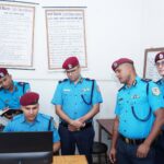 सुदूरपश्चिम प्रहरी प्रमुख भट्टराईद्वारा मालाखेती प्रहरी कार्यालयको निरीक्षण