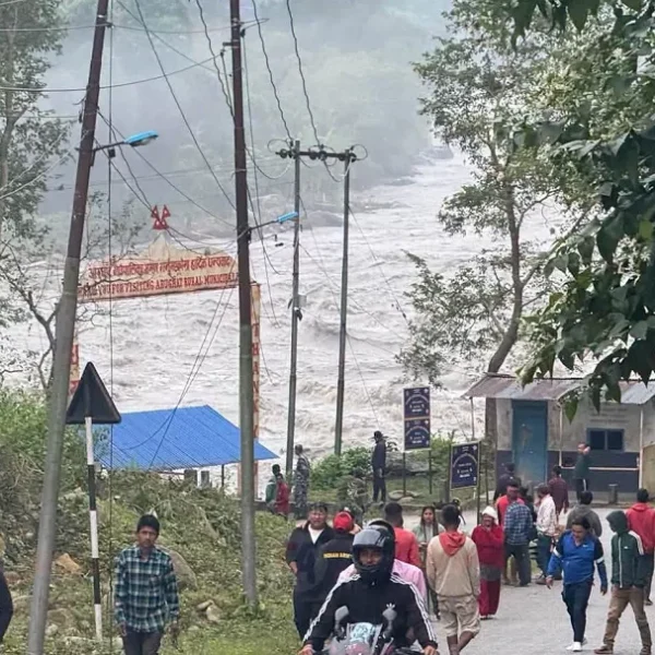 बूढीगण्डकीमा ठूलो बाढी, त्रिशूली दोभानसम्म सतर्कता अपनाउन आग्रह