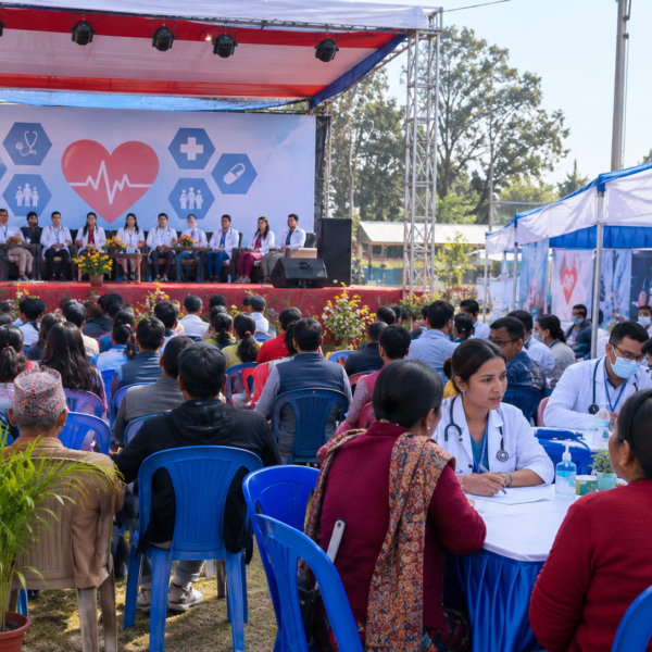 यस्तो महोत्सव जहाँ मञ्चमा कलाकार होइनन्, चिकित्सक हुनेछन्