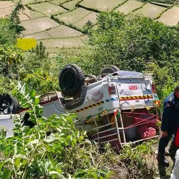 बझाङमा जिप दुर्घटना हुँदा चालकको मृत्यु