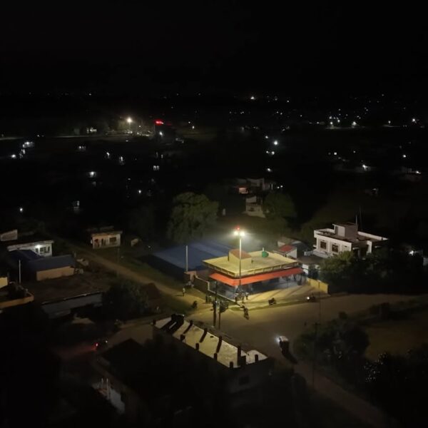 धनगढीको ढुङ्गे बजारमा ३७ औँ हाइमास लाइट जडान