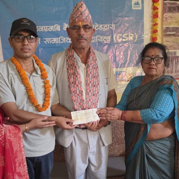 युवा व्यवसायी प्रेम भट्टद्वारा सुप समावेशी आविमा अक्षय कोष स्थापना