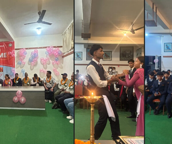 सहारा र शैलेश्वरीका विद्यार्थीलाई स्वागतसंगै शुभकामना आदानप्रदान